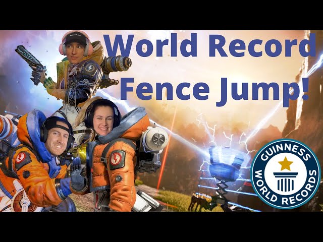 World Record Fence Jump!