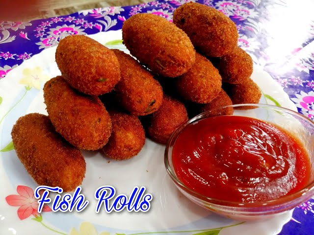 Fish rolls | yummy and tasty 😋 |  Evening snack | simple cooking lab | fish snack recipes |