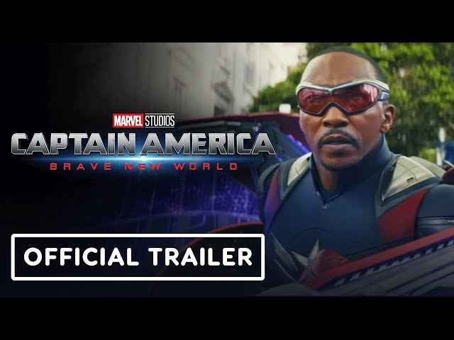 Captain America: Brave New World - Official 'It's Time' Trailer (2025) Anthony Mackie, Harrison Ford