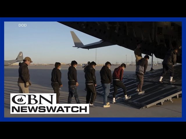 Trump Team Arresting and Deporting Illegal Immigrants | CBN NewsWatch - January 28, 2025