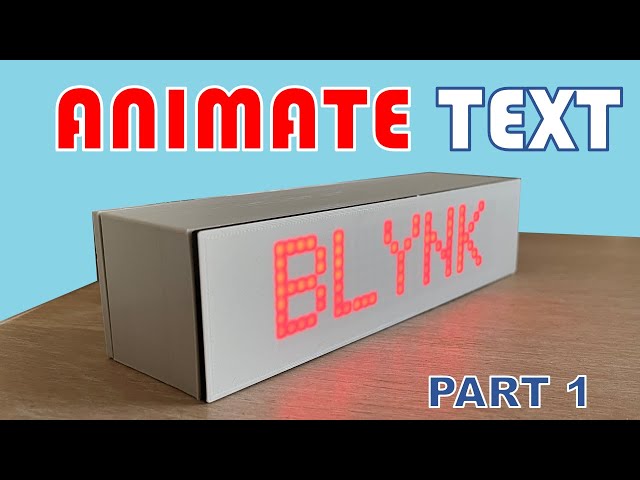 A Featureless Box That Comes to Life! (ESP8266 + Blynk Project) PART1