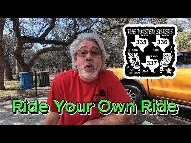 The Zen and Art of NOT Dying as an inexperienced motorcycle rider-Texas Twisted Sisters