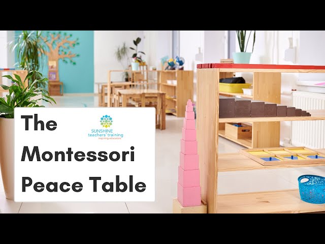 The Montessori Peace Table