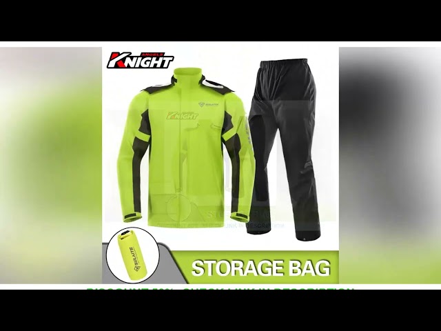 Motocicleta Raincoat e Calças Terno Prevenção de tempestades motociclista Rider Chuva Camping Caminh