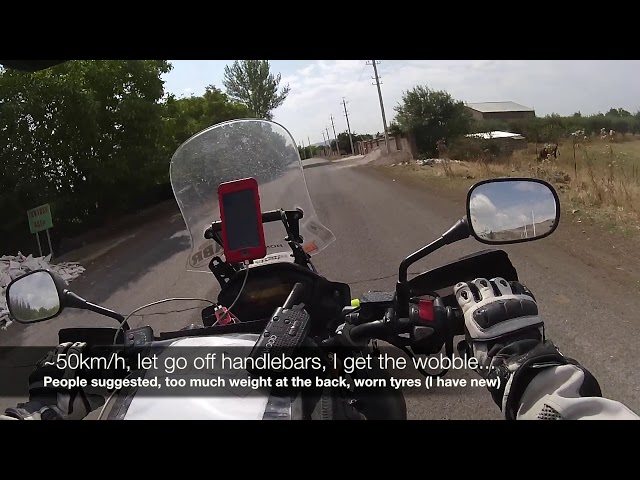 CB500X handlebar wobble