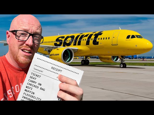 I Paid For EVERY Addon on SPIRIT AIRLINES