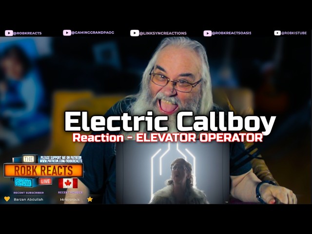 Electric Callboy Reaction - ELEVATOR OPERATOR: First Time Hearing This Epic Track!