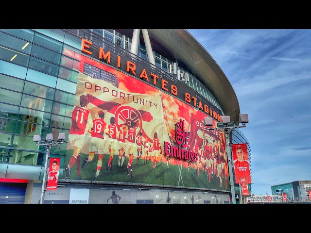 London Walk Around Emirates Stadium | Arsenal FC | Highbury & Islington To Holloway Road | 4K HDR