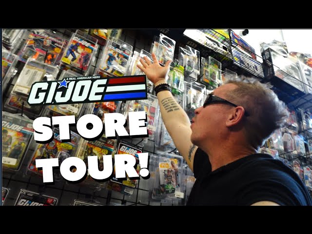 STORE TOUR OF OUR INTERNATIONAL G.I.JOE AND PROTOTYPE VARIANTS