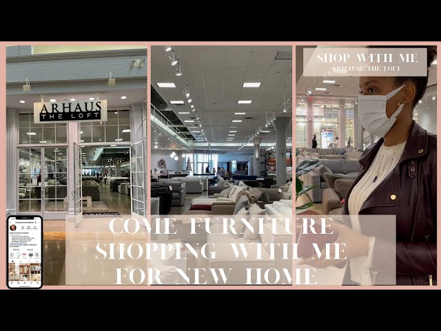 SHOP WITH ME AT ARHAUS LOFT | FURNITURE SHOPPING DURING PANDEMIC| Part 1