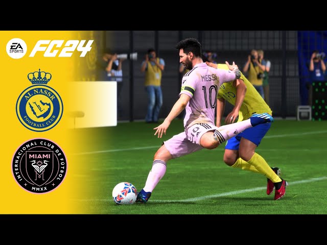 PS5 FC 24 AL Nassr vs Inter Miami CF | Ronaldo vs Messi