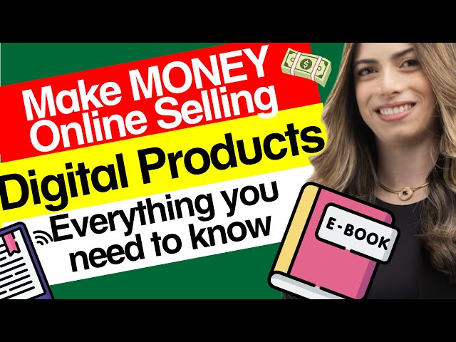 Make Money Selling Digital Products: Everything You Need to Know (Easy & Profitable) #passiveincome