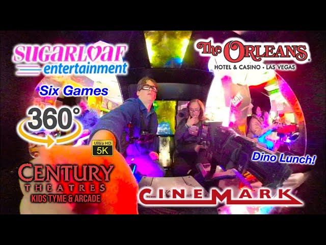 VR 360 5K Sugarloaf Six Arcade Games On Ride and Complete Playthrough Ultra HD Orleans 2024-01-26