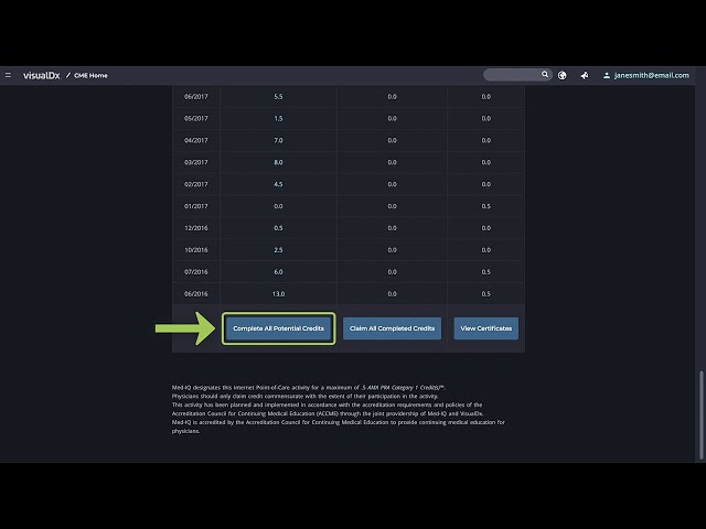 Claim CME Credits