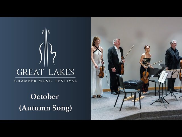 TCHAIKOVSKY arr. TAKEMITSU October (Autumn Song) | Great Lakes Chamber Music Festival 2024