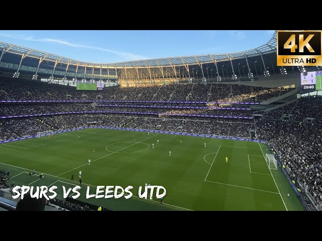 ⚽️ Tottenham Hotspur vs Leeds United ⚽️ Attending the Final Match before the World Cup begins!! [4K]