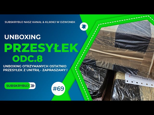 UnBoxing Przesyłek - Weekend z Unitrą - [F69/8]