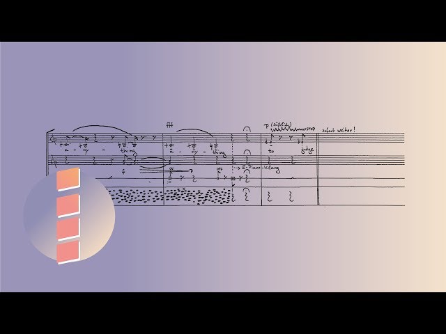 Martin Schüttler — schöner leben 1 (music for K.C.) [w/ score]