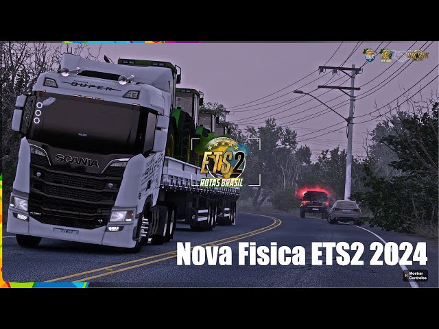 2024 NOVA FISICA EURO TRUCK SIMULATOR 2 I ROTAS BRASIL