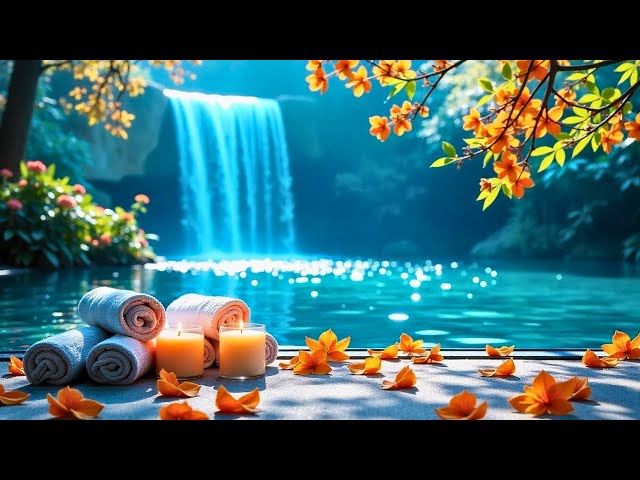 🔴 Beautiful Scenery and Calm Piano Music 🎶