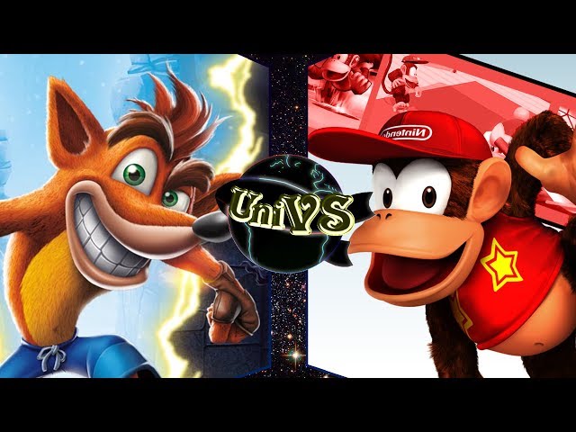 UniVS #12 - Crash Bandicoot VS Diddy Kong