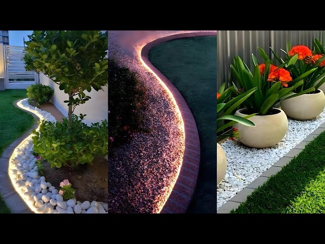 +100 IDEAS BORDES DE JARDIN 2025 - DECORACIÓN DE BORDES DE JARDINES MODERNOS - DISEÑOS JARDINES 2025