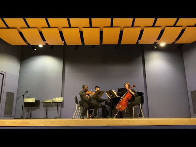 Loeillet Piano Trio in B minor