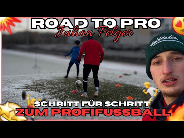 2 Tage auf dem Weg zum Profi: Krafttraining, Herausforderungen & Technik! ⚽💪 | Julian Pelger