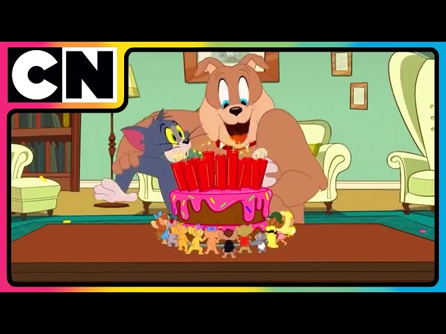 Tom and Jerry 😺🐭| Happy Birthday to the Masters of Mischief! | Cat and Mouse Cartoon 😍| @cnindia