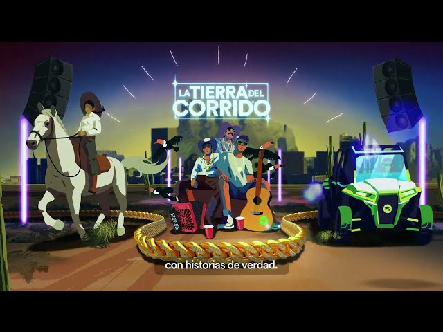 #LaTierradelCorrido está en Spotify