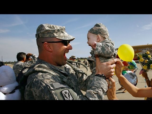 Take The Challenge And Try Not To Cry Happy Tears Part 1(US Troops Coming Home) 2014