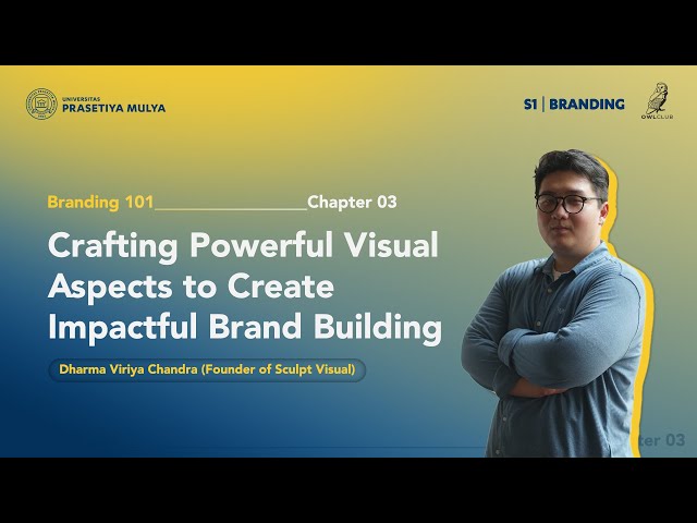 Branding 101 Chapter 03: Crafting Powerful Visual Aspects to Create Impactful Brand Building