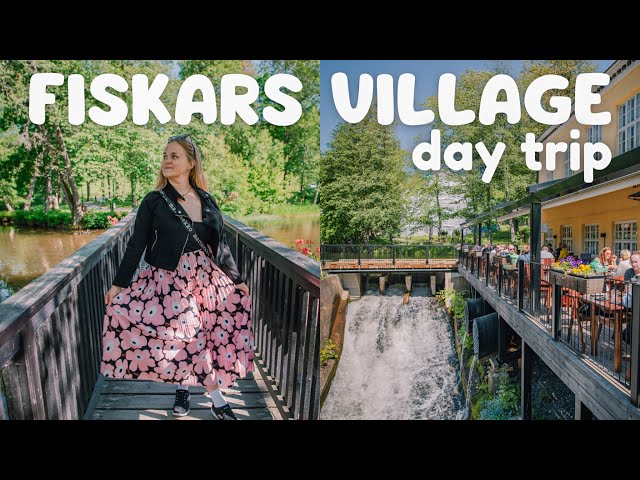 A day trip to Fiskars Village 🌳🇫🇮 Finland travel vlog