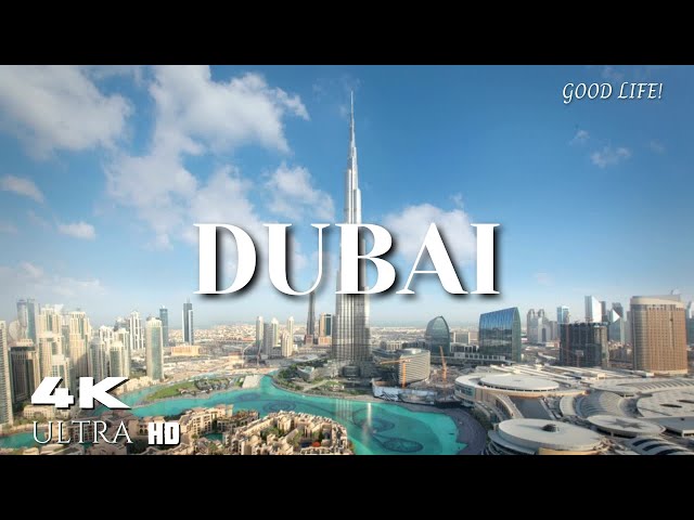 Mesmerizing 4K Aerial Tour of Dubai with Serene Natural Landscapes - Enhanced with Relaxing Music