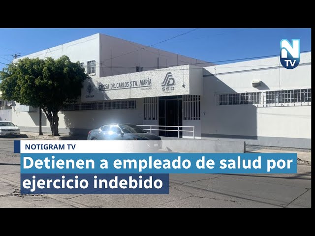 Detienen a empleado de salud por ejercicio indebido