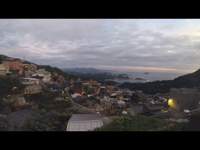 Timelapse YI 4k - Jiufen Sunrise