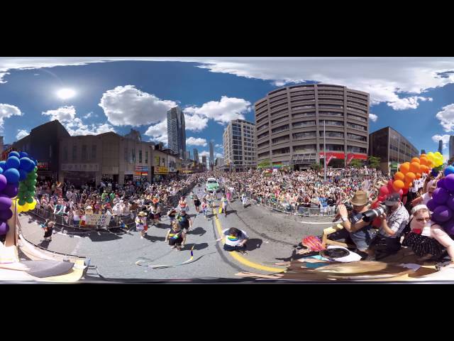 Watch Toronto Pride Parade in full 360 video