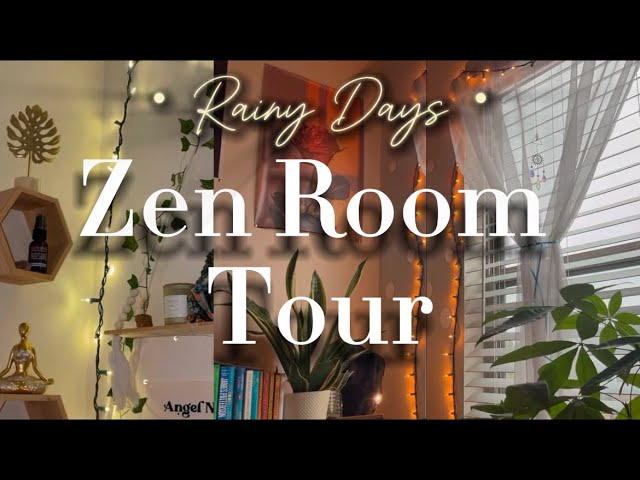 Zen Den Room Tour | Rainy Day Vibes 🌧️ | Cozy Self-Care & Relaxation