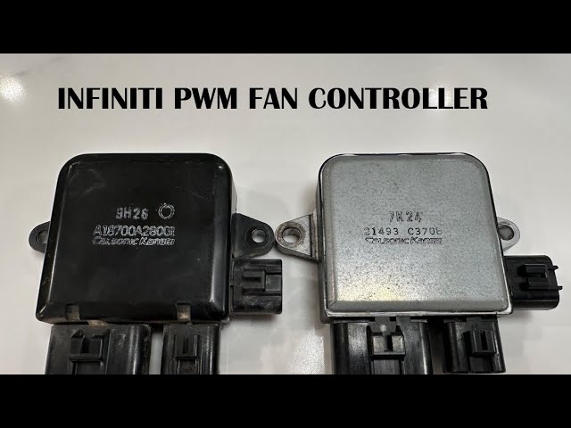 Infiniti PWM Cooling Fan Module:  Basic operating principles  information