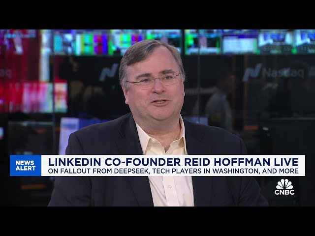 LinkedIn co-founder Reid Hoffman: DeepSeek AI proves this is now a 'game-on competition' with China