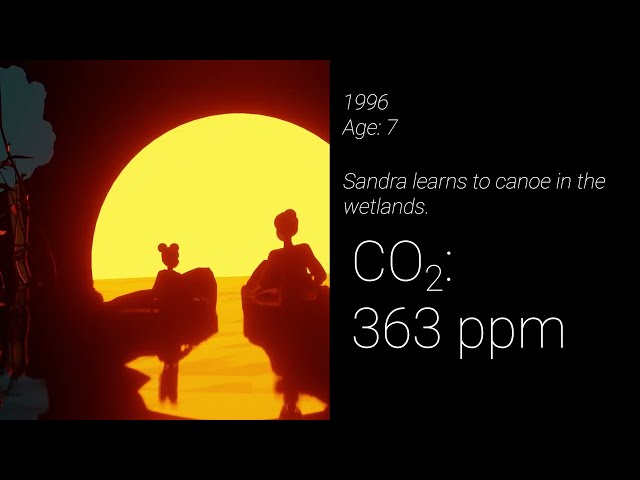 How much has carbon dioxide increased in a lifetime?