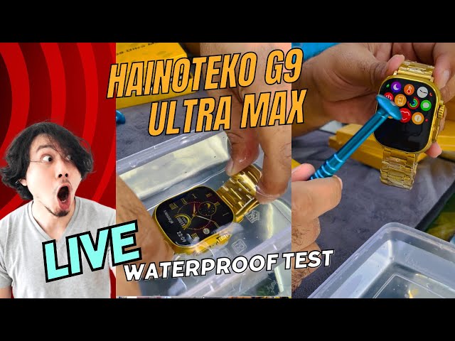 HainoTeko G9 Ultra Max Golden Edition  Waterproof Test and Review