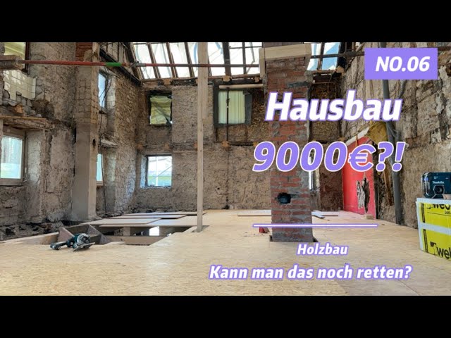 Ich renoviere ein Brandhaus. 9000€?!