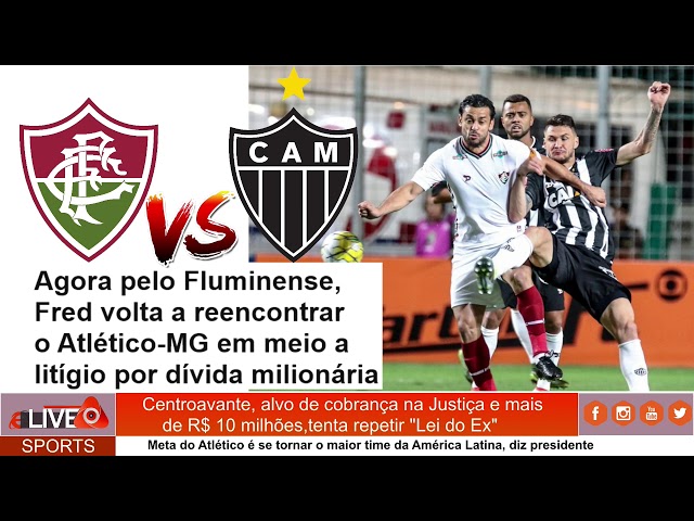 √ Fluminense X Atlético-MG I Em meio a litígio por dívida milionária I 10.02.2021