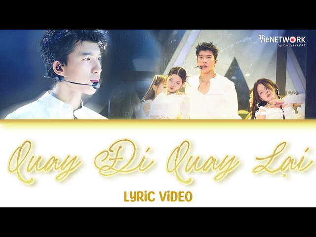 [LYRICS] QUAY ĐI QUAY LẠI - HIEUTHUHAI bản lọc âm | ANH TRAI SAY HI