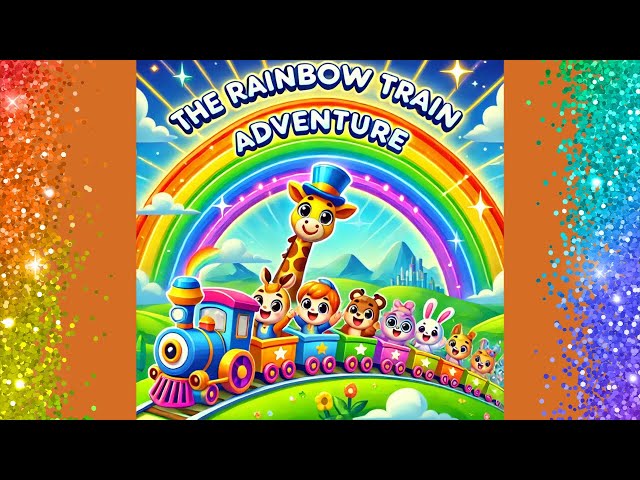 The Rainbow Train Adventure , Fun and Educational Journey for Kids!