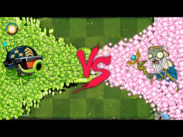 Pvz 2 Every 3 Plants Max Level Vs 150 Healer Zombie !! Plants Vs Zombies 2