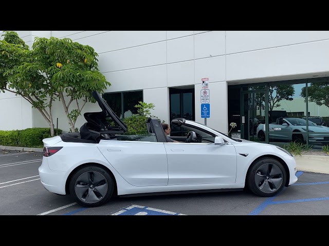 Tesla Model3 Convertible