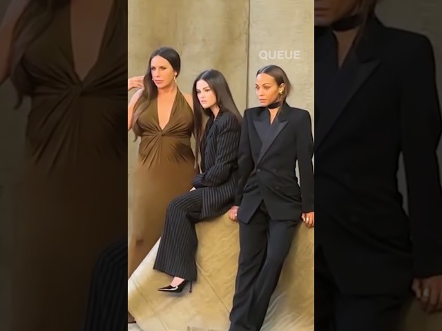 #EmiliaPerez stars, Karla Sofía Gascón, Zoe Saldaña and Selena Gomez BTS Photoshoot