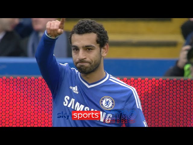 Mohamed Salah's last goal for Chelsea